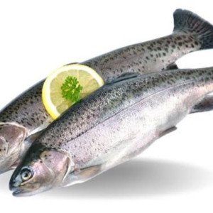 Himalayan rainbow trout (whole cut in pieces)