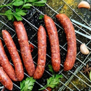 Mutton sausage spicy